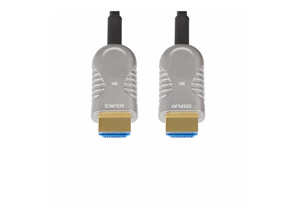 Startech 100ft (30.4m) HDMI 2.1 Hybrid Active Optical Cable (AOC), CMP, Plenum Rated, 8K Ultra High Speed HDMI Fiber Optic Cable, 48Gbps, 8K 60Hz/4...