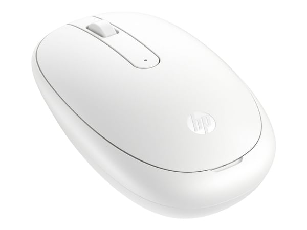 HP 240 - Mus - høyre- og venstrehåndet - optisk - 3 knapper - trådløs - Bluetooth 5.1 - månehvit