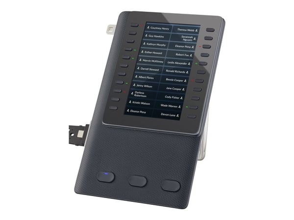 HP Poly Edge E Expansion Module - Expansionsmodul för extra knappar för VoIP-telefon - 22 multifunktionella knappar - för Poly Edge E400, E500