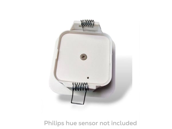 Light Solutions innfellingsbrakett for Hue bevegelsessensor – 25 mm Troldtekt – hvit