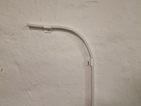 Light Solutions brakett for Hue Lightstrip V4 + Gradient 90° - 10 stk