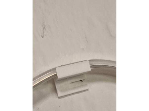 Light Solutions brakett for Hue Lightstrip V4 + Gradient 90° - 10 stk