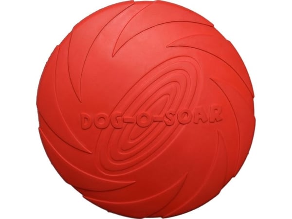Pet Nova skivefrisbee leketøy for hund 22 cm rød
