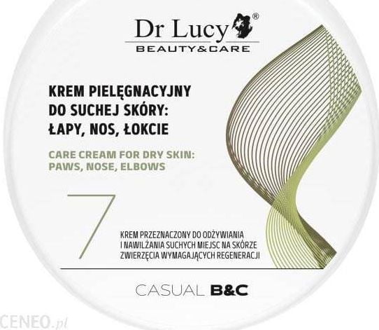 DR LUCY Home 7 pleiende krem for hund – poter og nese ved tørr hud 100 g