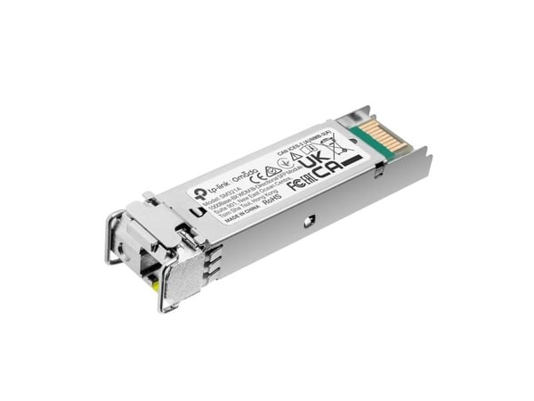 TP-Link TL-SM321A - SFP (mini-GBIC) transceivermodul - 1GbE - 1000Base-BX - LC-enkeltmodus - opp til 10 km - 1550 (TX) / 1310 (RX) nm - for P/N: TL...
