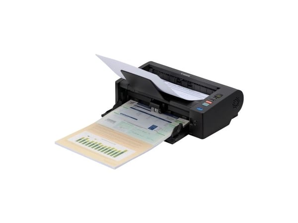 Canon imageFORMULA DR-M140II - Dokumentskanner - Contact Image Sensor (CIS) - 216 x 356 mm - 600 dpi x 600 dpi - inntil 80 spm (mono) / inntil 40 s...