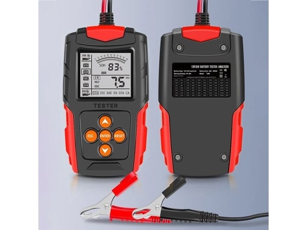 Qoltec Batteritestare - 12 / 24 V