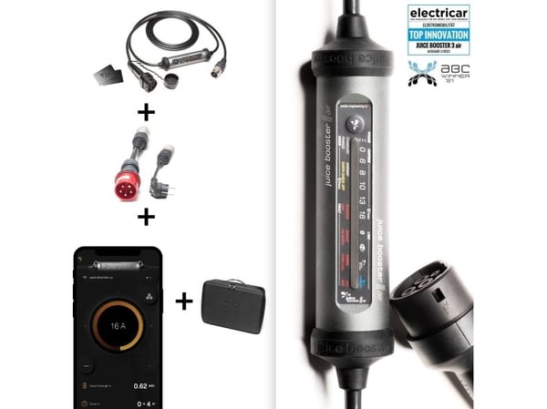 Juice Technology EL-JB3AE2, Kaapelinerotin/-yhdistin, Sisä- ja ulkotila, 230-400 V, 22000 W, AC–DC, 400 V