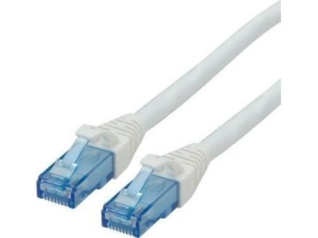 ROLINE 21152987, 0,3 m, Cat6a, U/UTP (UTP), RJ-45, RJ-45, Hvit