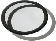DEMCiflex DF0017, Universal, Dammfilter, Svart, 140 mm, 151 mm, 151 mm