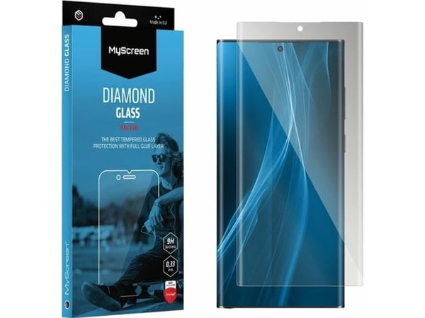 MyScreen MS Diamond Glass Edge 3D beskyttelsesglass til Motorola Moto Edge 40 Pro/Edge 40 5G svart (ramme)
