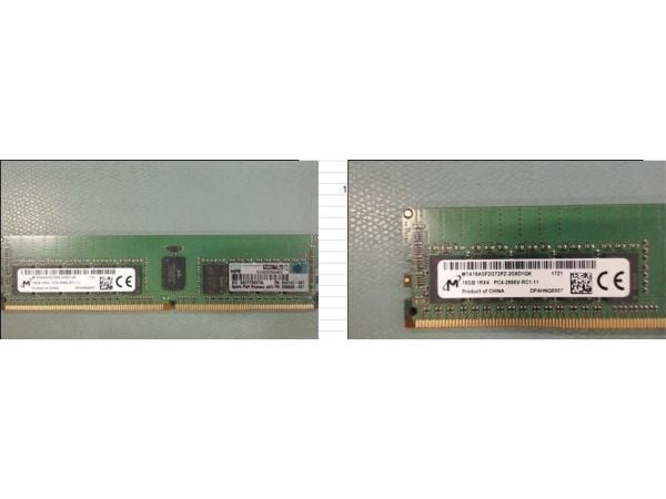 HPE - DDR4 - modul - 16 GB - DIMM 288-PIN - 2666 MHz / PC4-21300 - 1,2 V - registrert - ECC