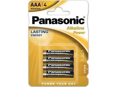 Panasonic Alkaline Power LR03APB/4BP - Batteri 4 x AAA - Alkalisk