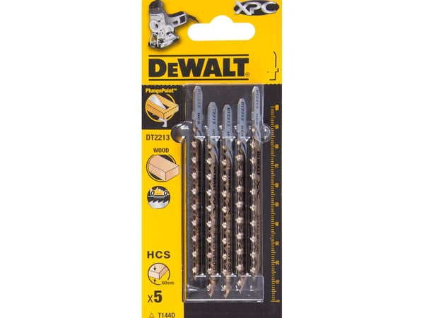 DeWALT DT2213-QZ, pistosahanterät, 5 kpl