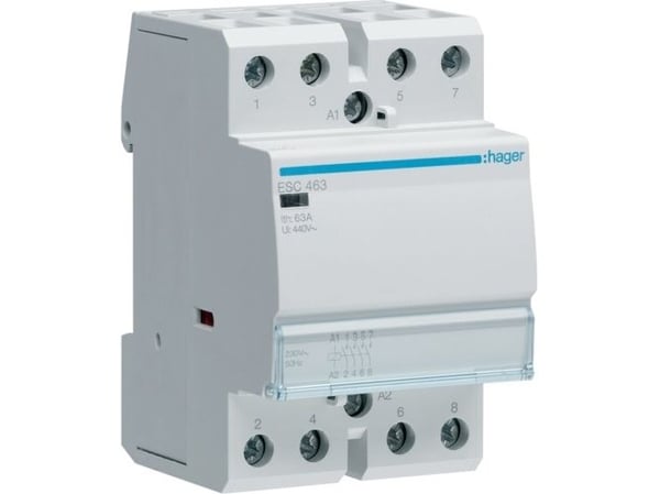 Kontaktor 63A 4 Slutte 230V 3M 3M