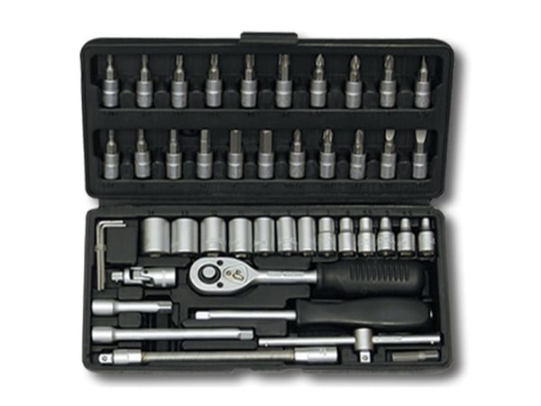 HONITON NØKLER 46 STK 1/4" 1160