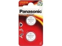 Panasonic Lithium Power CR-2016EL/2B - Batteri 2 x CR2016 - Li - 90 mAh