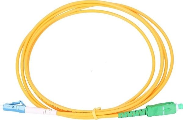 Ekstra kobling SC/APC-LC/UPC | patchcord | Jednomodowy, Simplex, G652D, 3mm, 5m