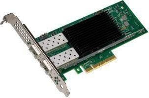 Intel E810-XXVDA2, Sisäinen, Langallinen, PCI Express, Kuitu, Musta, Vihreä, Hopea