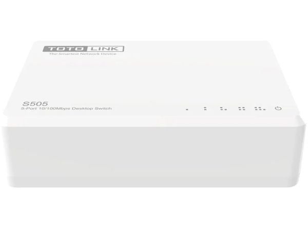 S505-V5 5 port 10/100 bryter