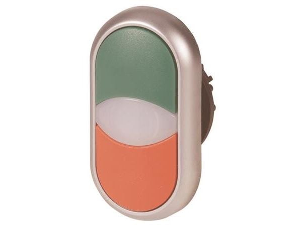 Eaton M22-DDL-GR, painike, monivärinen, muovi, IP66, 32.2 mm, 54.7 mm