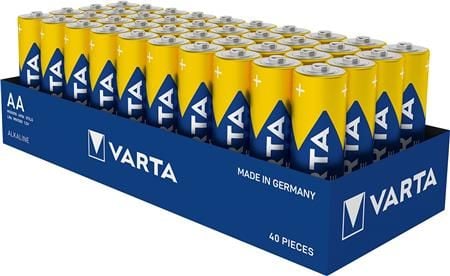 Varta Longlife Power Kertakäyttöinen akku, AA, Alkali, 1,5 V, 4 kpl, 50,5 mm