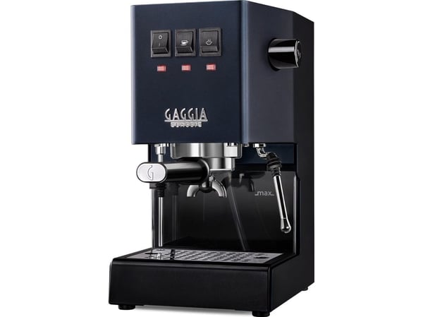 Gaggia Classic E24, Espressokone, 2,1 L, Kahvinappi, Jauhettu kahvi, 1200 W, Sininen