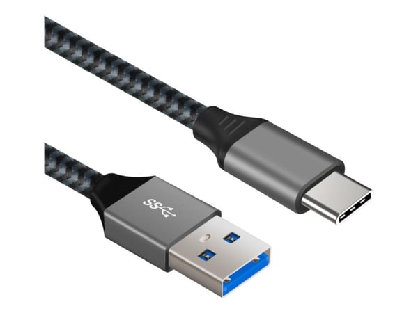 ART - USB-kaapeli - USB-tyyppi A (uros) - USB-C (uros) - USB 3.1 - 5 V - 3 A - 50 cm