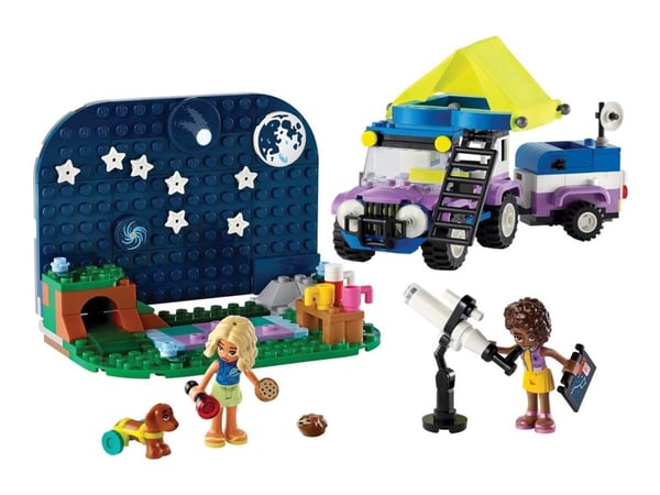 LEGO Friends 42603 Retkeilyauto tähtien katseluun