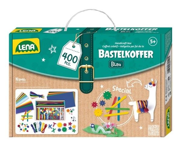 Lena Sett rękodzieło 400 deler blå