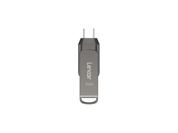 Lexar JumpDrive LJDD400256G-BNQNG, 256 GB, USB Type-C, 3.2 Gen 1 (3.1 Gen 1), 130 MB/s, Sleeve, Grå