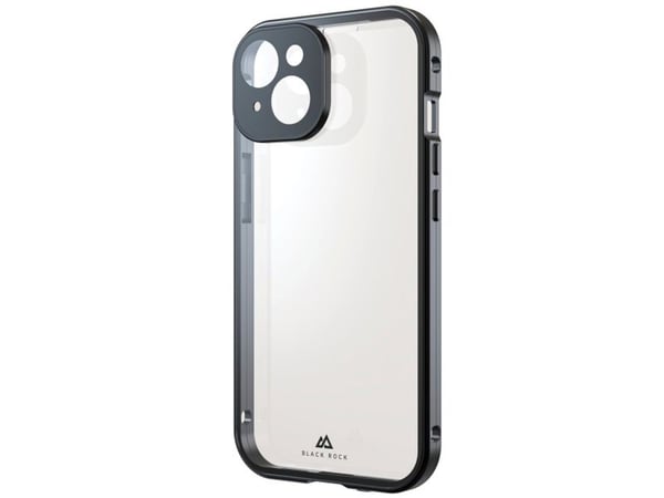 Black Rock 00221253, Apple, iPhone 15, Naarmuuntumisenkestävä, musta, 1 kpl