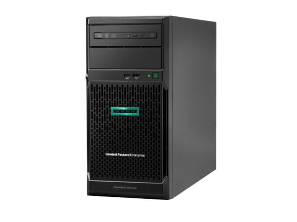 HPE ProLiant ML30 Gen10 Plus Performance - Server - tower 4U - 1-veis - 1 x Xeon E-2314 / inntil 4.5 GHz - RAM 16 GB - SATA/SAS - hot-swap 2.5" brø...