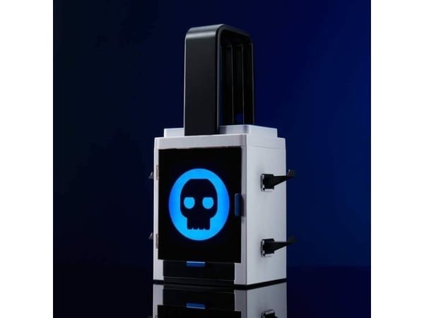 Numskull Games PS5 Inspired Gaming Locker, Spillplateholder, PlayStation 5, Grå, Koblet med ledninger (ikke trådløs), 1 stykker