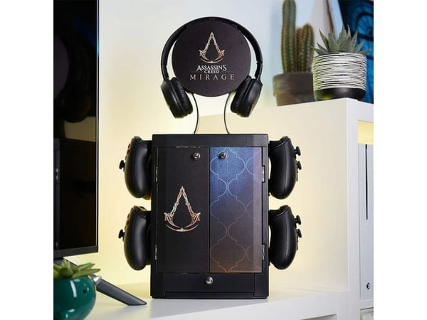 Numskull Games Official Assassin''s Creed - Mirage Gaming Locker, Spillplateholder, Xbox, Sort, Koblet med ledninger (ikke trådløs), 1 stykker
