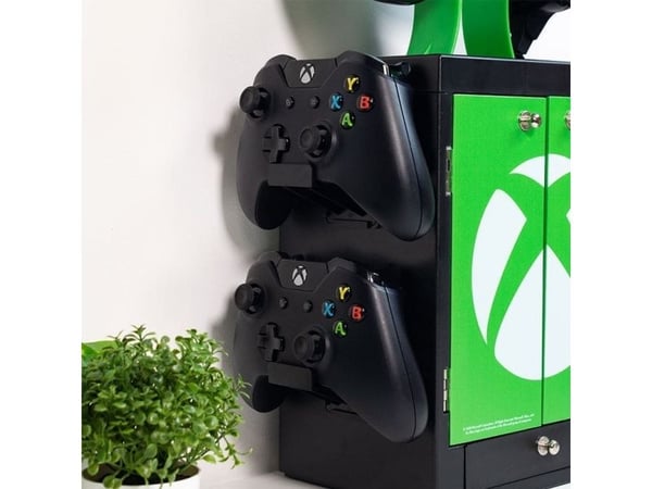 Numskull Gaming Locker tarvikkeet jalusta XBOX - XBOX logo