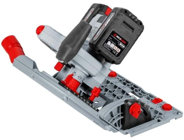 Holzmann TAS165AKKU, Tre, Sort, Grå, Rød, 16,5 cm, 5500 RPM, 5,9 cm, 2 cm