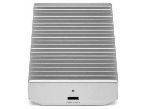 OWC Express 1M2 - SSD - 2 TB - ekstern (bærbar) - USB4 (USB-C kontakt) - sølv
