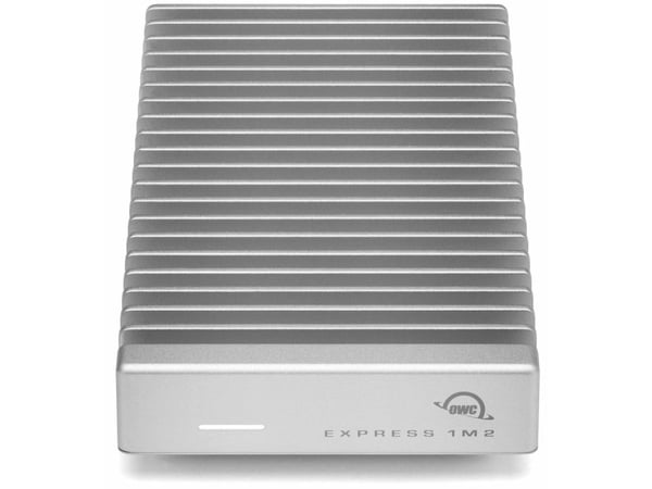 OWC Express 1M2 - SSD - 4 TB - ekstern (bærbar) - M.2 2280 - USB4 (USB-C kontakt) - sølv
