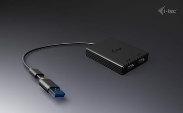 i-Tec - Video adapter - USB-C hann til HDMI hunn - 27 cm - 4K 60Hz støtte