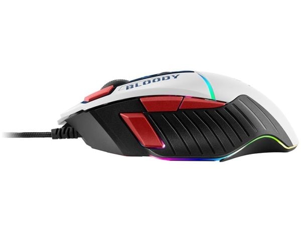 A4Tech BLOODY A4TMYS46832 W60 MAX Stone Black (aktivert) datamaskinmus USB Type A Optisk 10 000 DPI