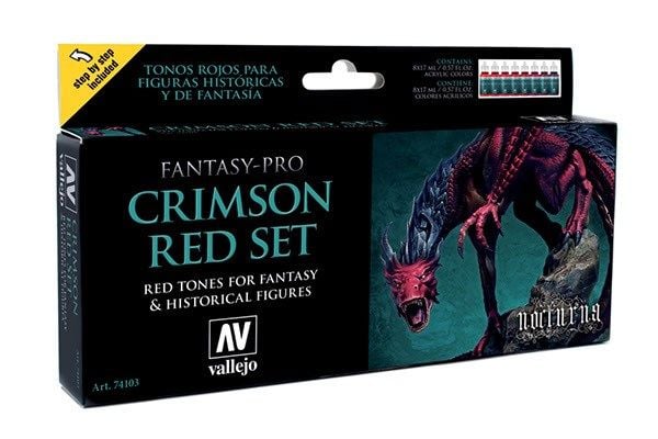 Crimson Red set 8x17 ml