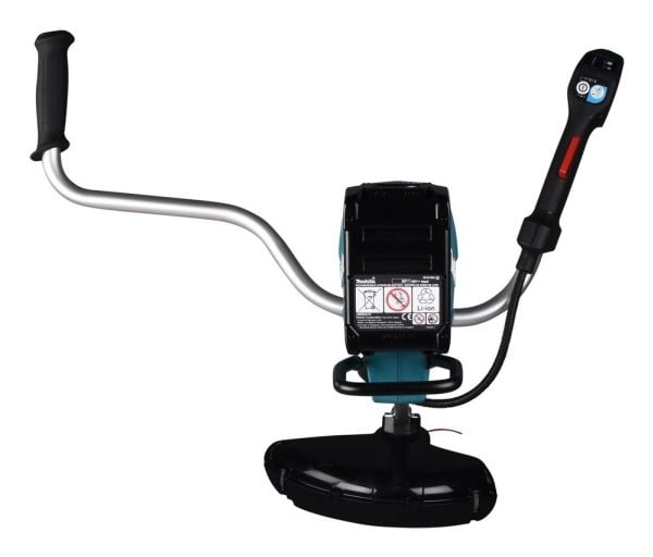 Makita XGT UR006GM101 - Röjsåg - sladdlös - 40 V - 4 Ah - 0-4600/0-5500/0-7000 vpm - 25.5/30.5/43 cm - 6.3 kg