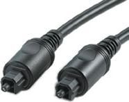 VALUE 11.99.4382, Toslink, Hankjønn, Toslink, Hankjønn, 2 m, Sort