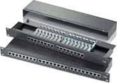 ROLINE 26.11.0328, Cat5e, Sort, Stål, 1U, Aceton, 482,6 mm