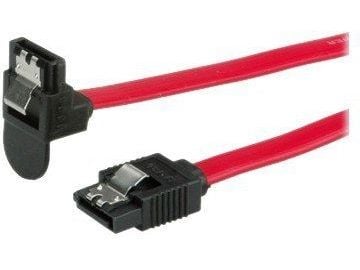 ROLINE 11.03.1564, 0,5 m, SATA III, SATA 7-pin, SATA 7-pin, Hankjønn/hankjønn, Sort, Rød, Rød