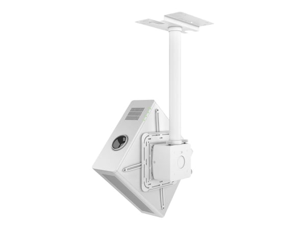 Multibrackets M Pro HD Series - Monteringssett (justerbar monteringsarm, projektormontering) - for projektor - hvit - takmonterbar