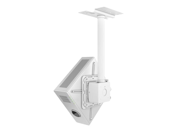Multibrackets M Pro HD Series - Monteringssett (justerbar monteringsarm, projektormontering) - for projektor - hvit - takmonterbar
