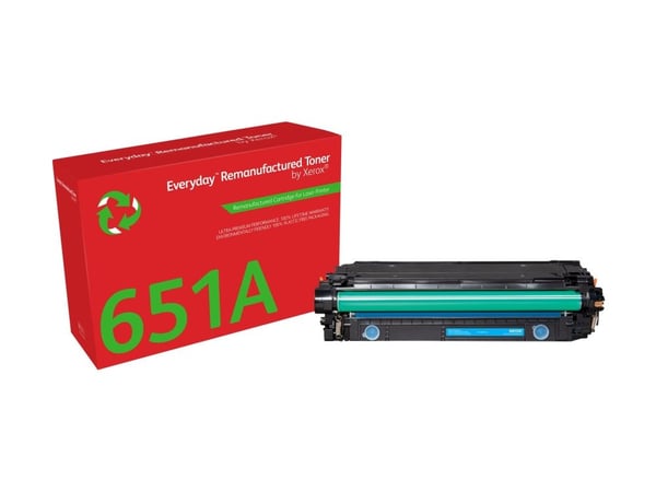 Everyday Syaani -värikasetti Xeroxilta, HP CE341A/CE271A/CE741A -yhteensopiva, 16000 sivua- (006R04148), 16000 sivua, 16000 sivua, Syaani, 1 kpl