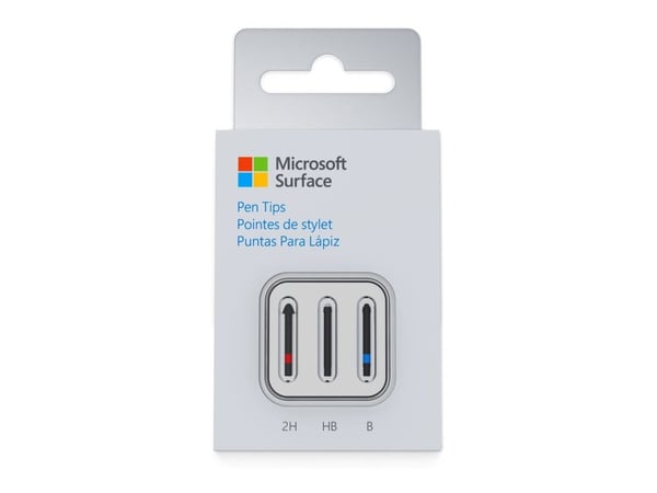 Microsoft Surface Pen Tip Kit v.2 - Sett for digitalpennetupp - kommersiell - for Surface Pro 7